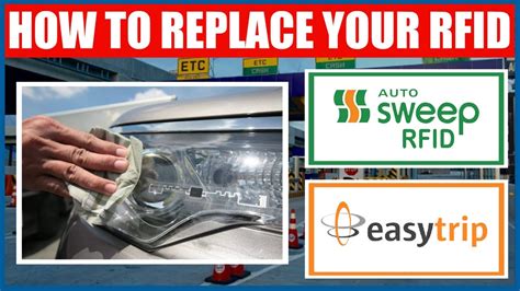 where to get autosweep rfid sticker|autosweep rfid sticker replacement.